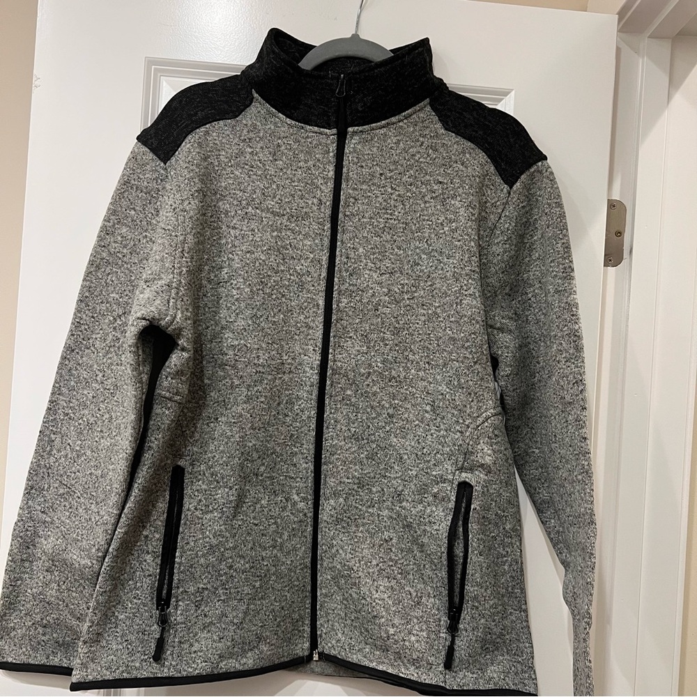 NWT Beverly Hills‎ Polo Club Gray and Black Jacket